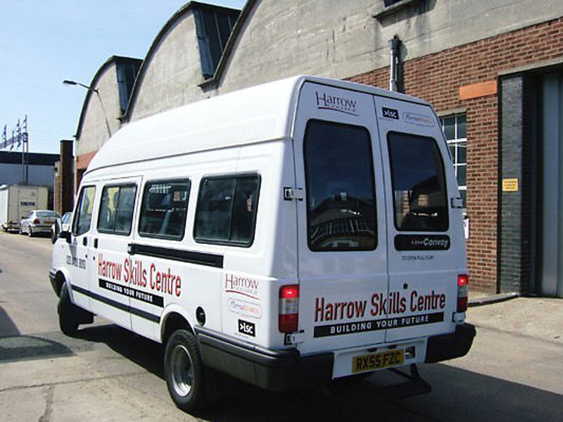 Vinyl Mini Bus Graphics